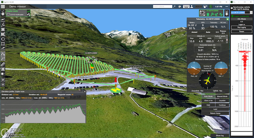 drone sensors GPR