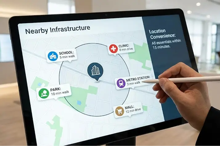 Amenities & Surroundings Highlight