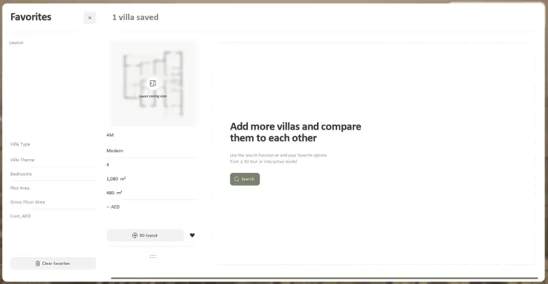 Favorites & Wishlist